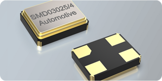 Cristallo di quarzo SMD 3,2 x 2,5 mm AUT