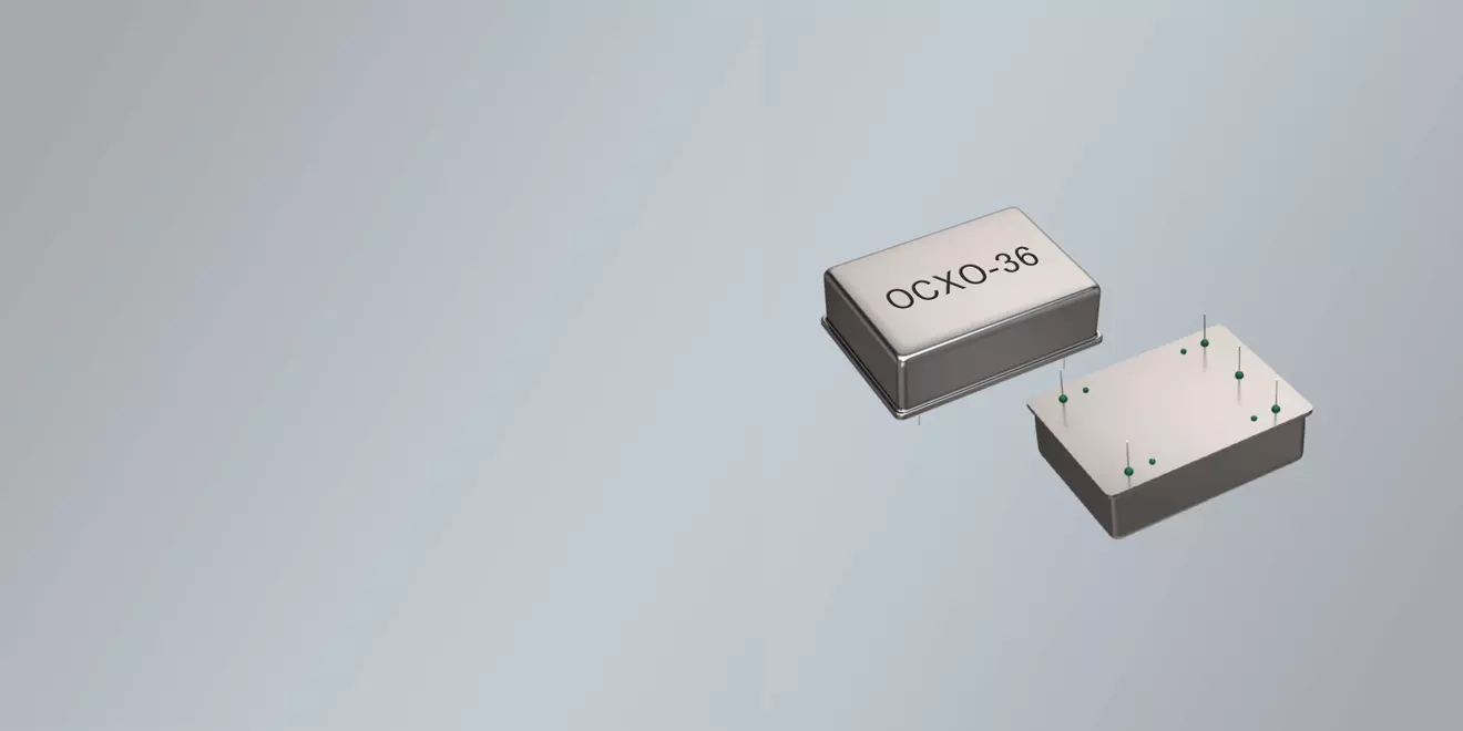THT OCXO OSZILLATOR 36,0 x 27,0 mm 2,0-100,0 MHz