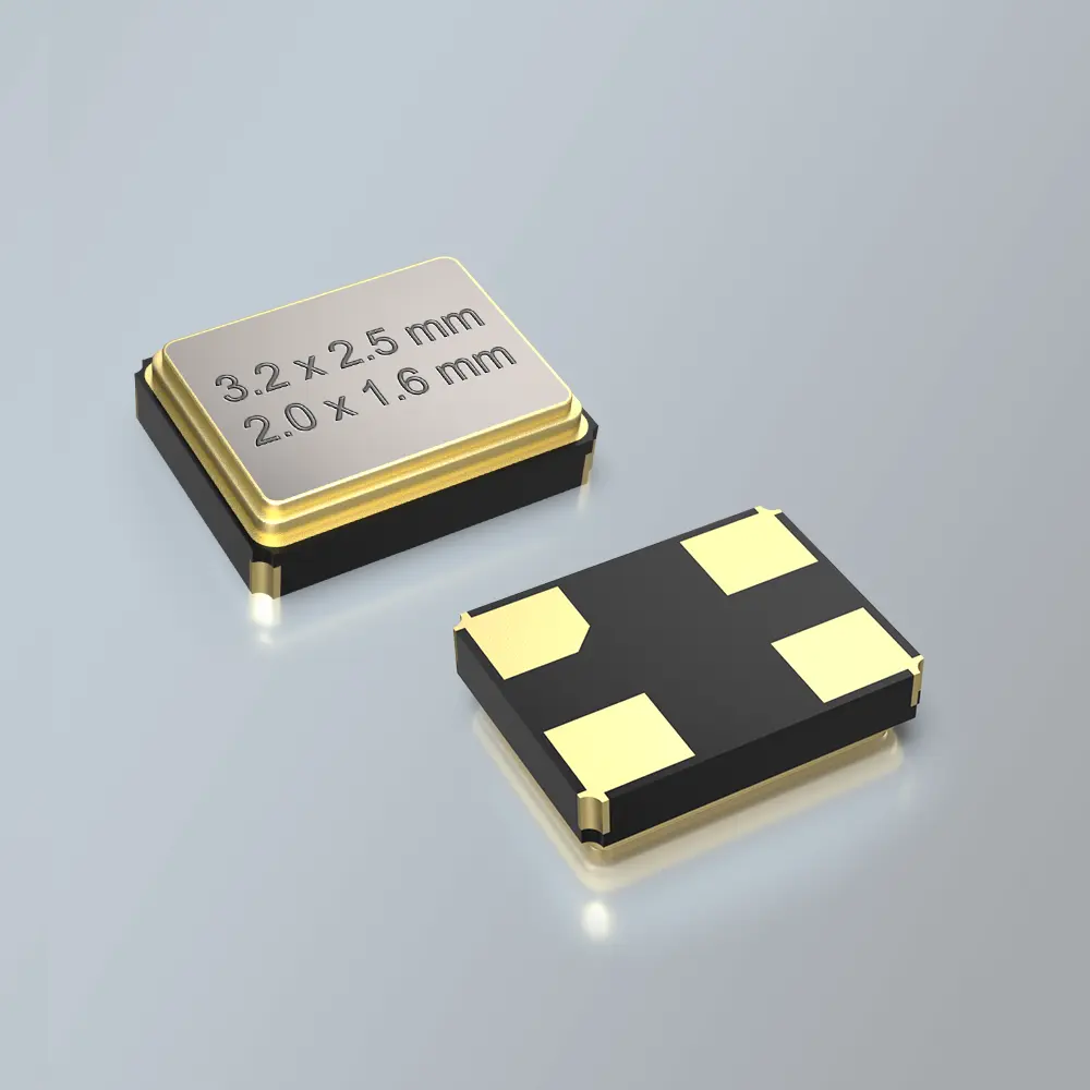 Cristalli oscillanti a bassa ESR 3,2 x 2,5 mm e 2,0 x 1,6 mm CRISTALLI DI QUARZO PER UN INIZIO RAPIDO