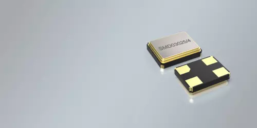 Quarzo oscillante SMD 3,2x2,5mm/4pad custodia in ceramica